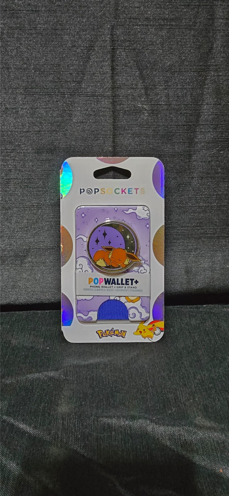 PopSockets Popwallet+ Nintendo Pokèmon Eevee CC ID Pop Socket Pop Wallet Plus