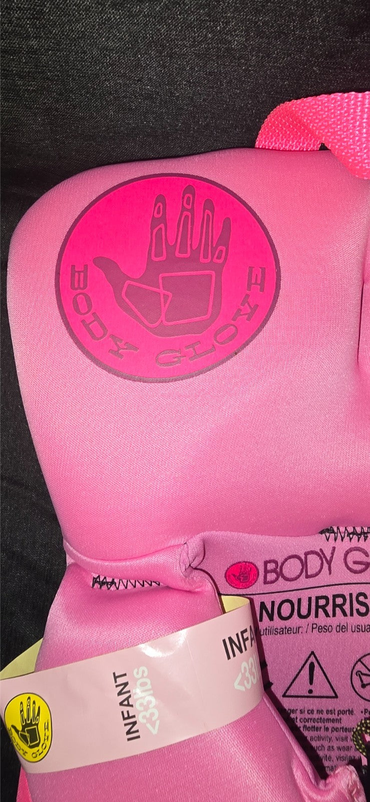 Body Glove Infant's Neoprene PFD Life Jacket and Vest, Up To 33 Pounds