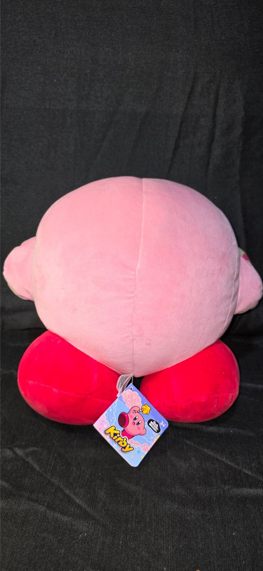 Club Mocchi Mocchi Kirby with Candy Wand Mega 15" Plush