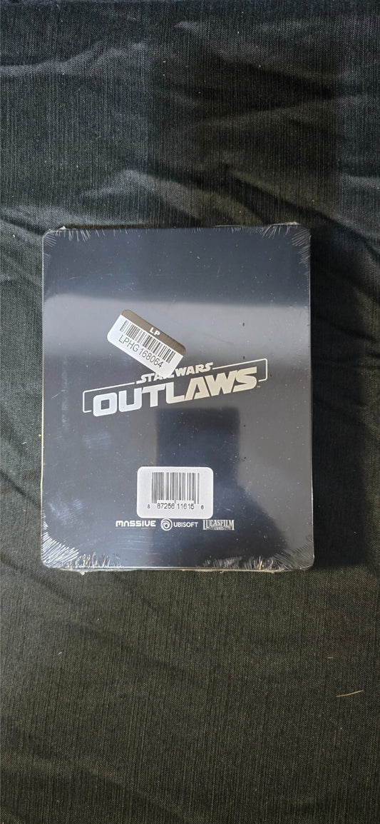 Star Wars Outlaws PS5 / Xbox official SteelBook Case NO GAME NEW SEALED
