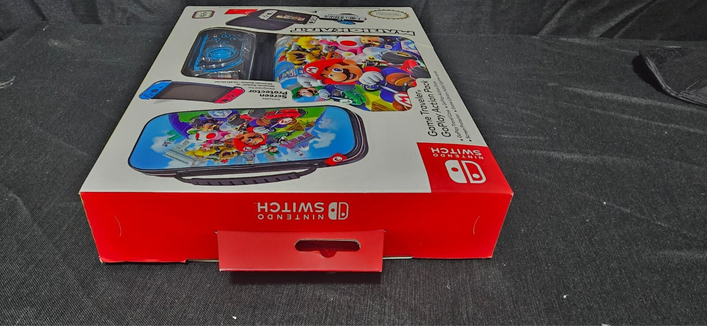 Nintendo Switch Game Traveler GoPlay Mario Kart Action Pack NEW