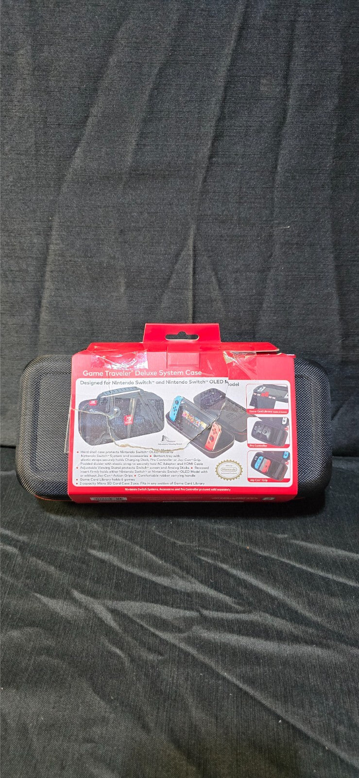NINTENDO - Nintendo Switch and Nintendo Switch OLED Model Game Traveler Case