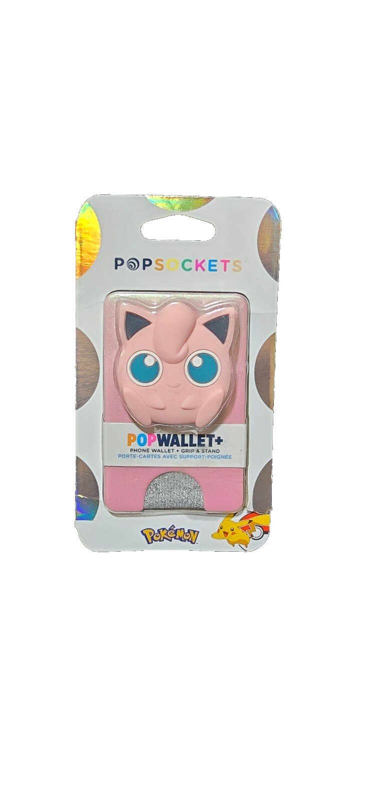 NEW PopSocket Pokemon PopWallet & Cell Phone Grip - Jigglypuff