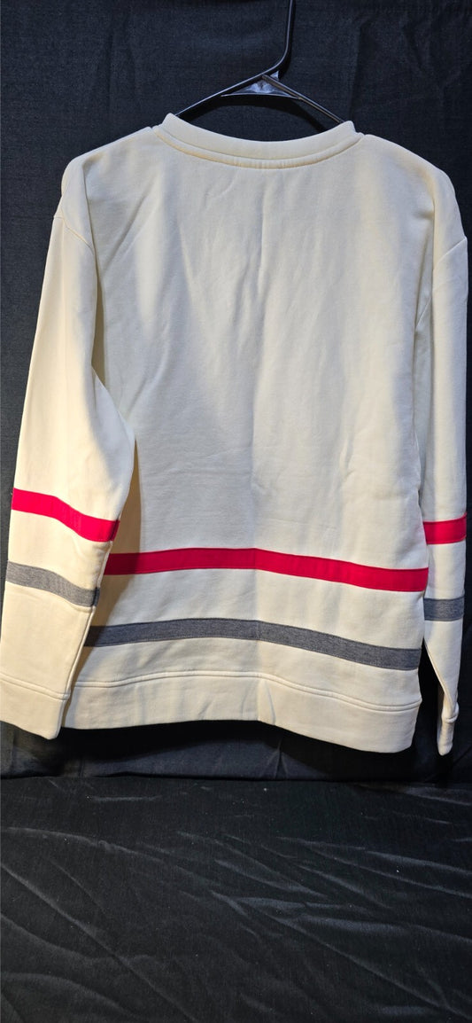 Washington Capitals Officially Licensed Sweatshirt Jersey Style Size L New W Tag