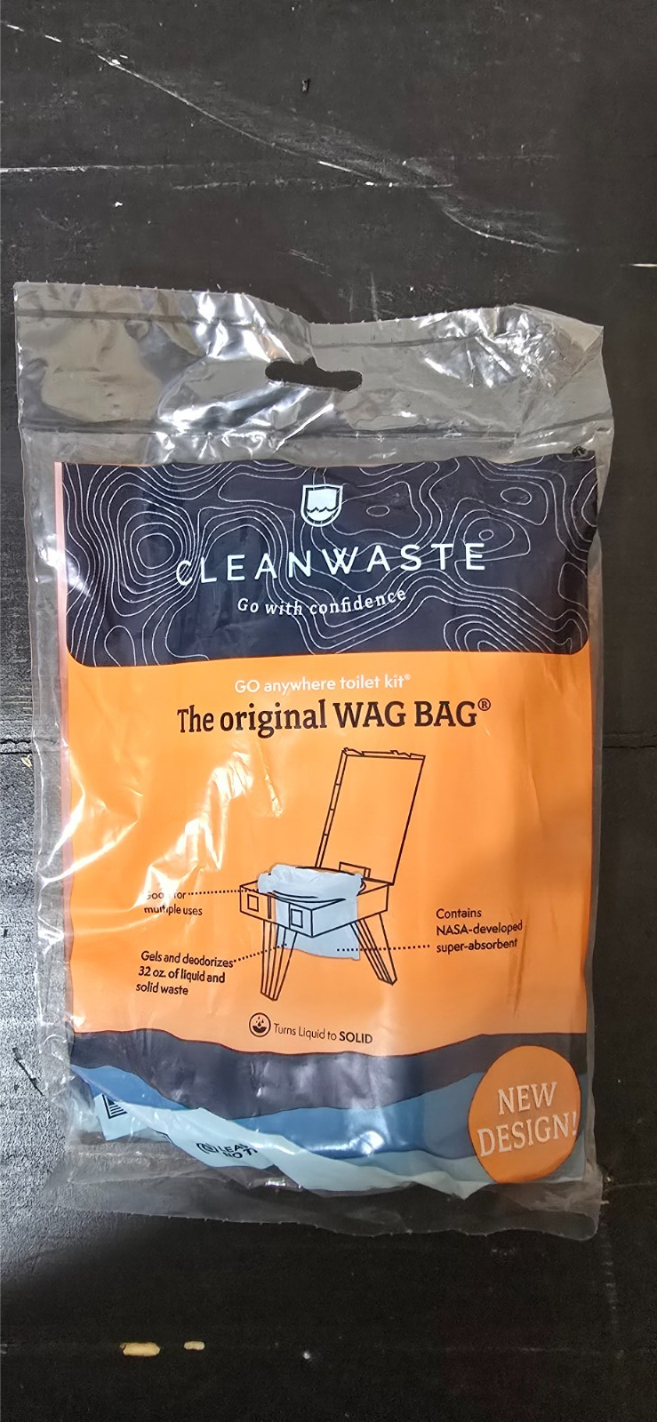 Cleanwaste The Original WAG BAG - 130 Bags  ( GREAT VALUE ) !!!!