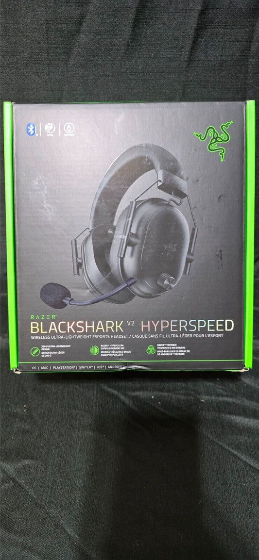 Razer BlackShark V2 Hyperspeed Wireless Gaming Headset - Black