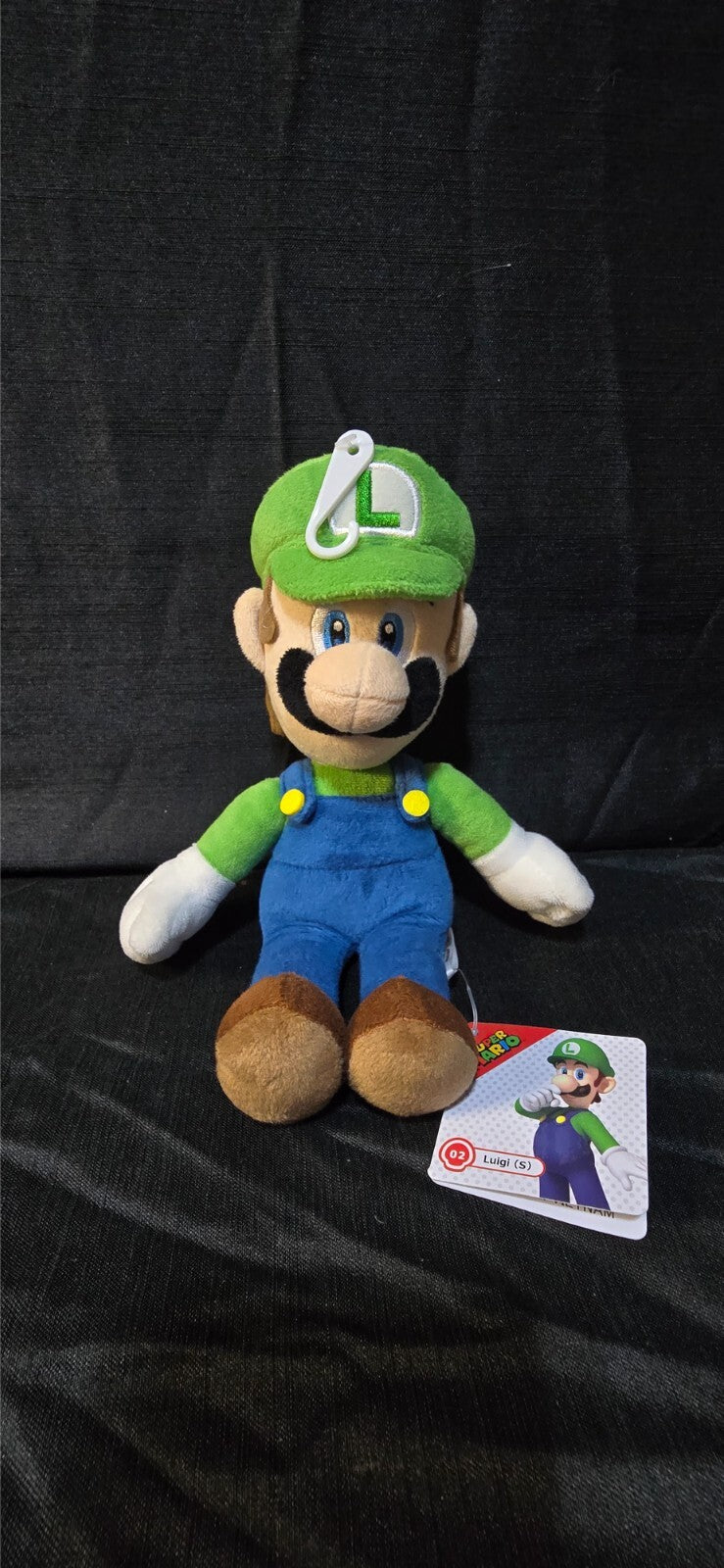 6 NINTENDO SUPER MARIO BROS PLUSHIES Mario, Luigi, Toad, Coinbox, Goomba, Yoshi