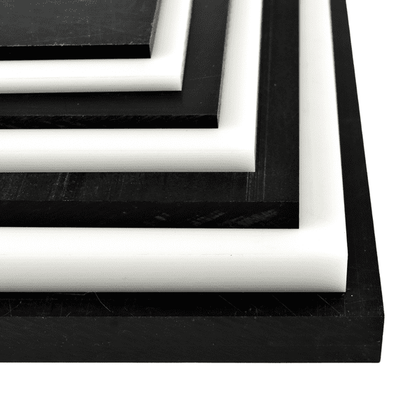Baynactic Delrin Sheet 1"x 12"x 24" Black Acetal
