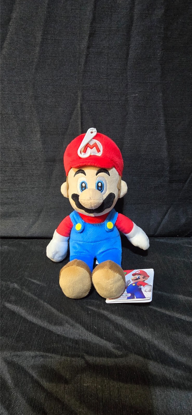 6 NINTENDO SUPER MARIO BROS PLUSHIES Mario, Luigi, Toad, Coinbox, Goomba, Yoshi