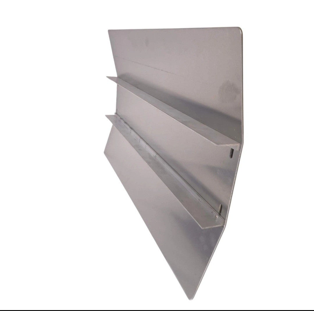 27.6"L × 1.6"H Wheelchair Bridge Threshold Ramp for Doorways, Fits 2.8"–5.1" W