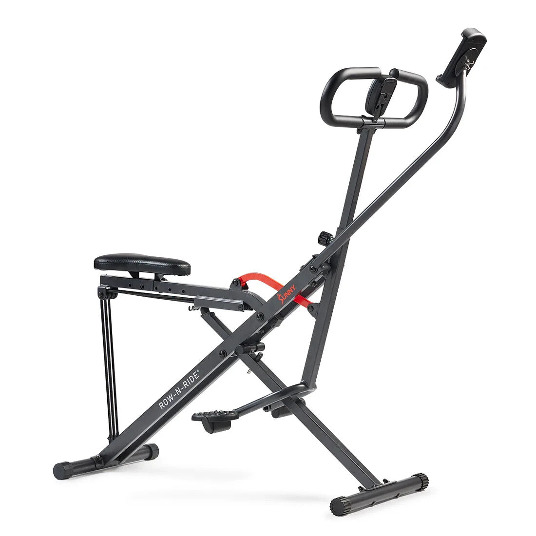 Sunny Health & Fitness Smart Upright Row-N-Ride Exerciser