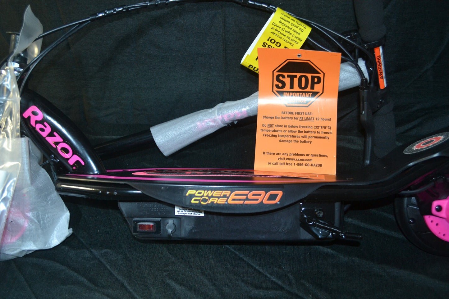 Razor Power Core E90 Electric Scooter - Pink (13111493)