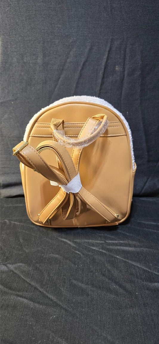 Pokemon Pikachu Licensed Faux Leather Shearling Mini Backpack
