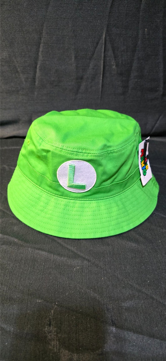 Culturefly Bucket Hat Super Mario - Luigi