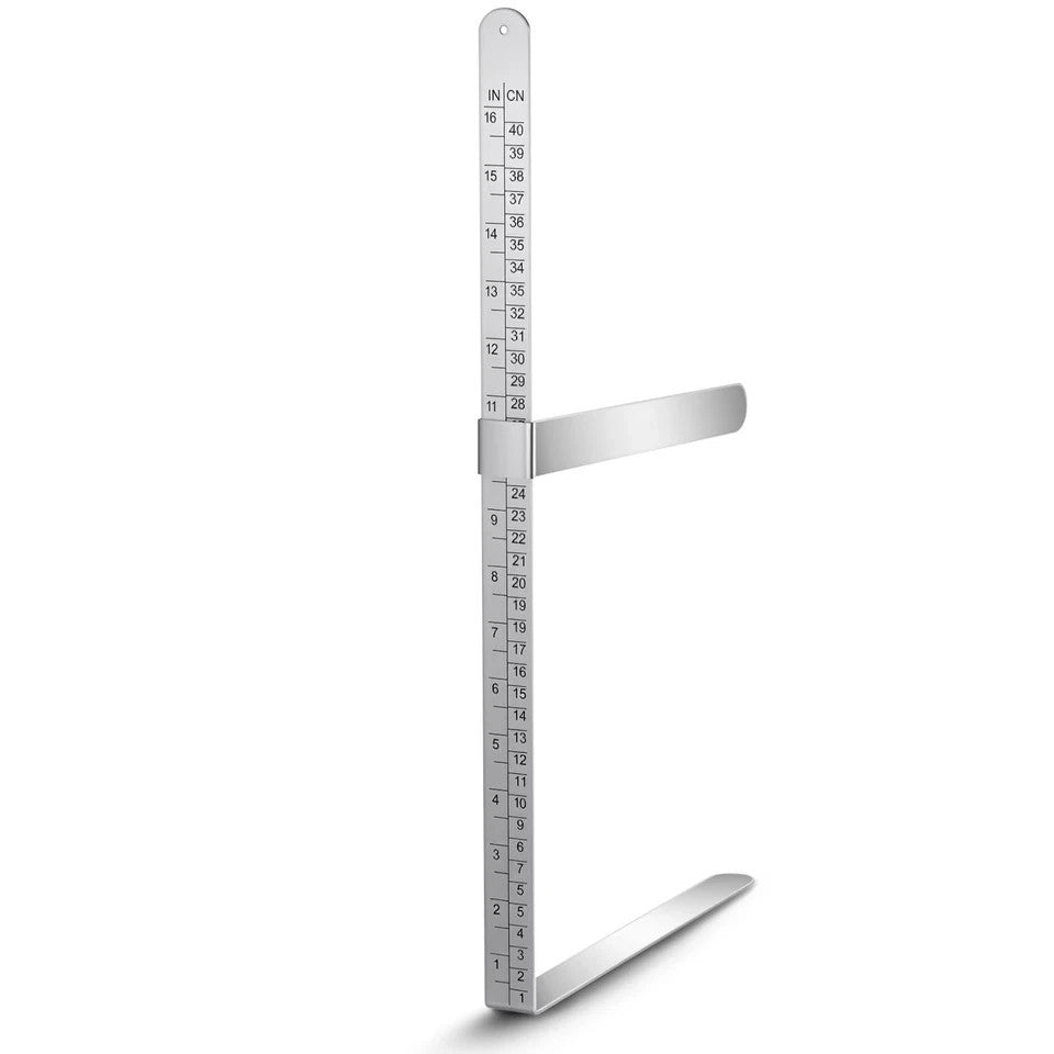 6 Inch/ 40 cm X-Ray Caliper Ruler Stainless Steel X-Ray Body Caliper