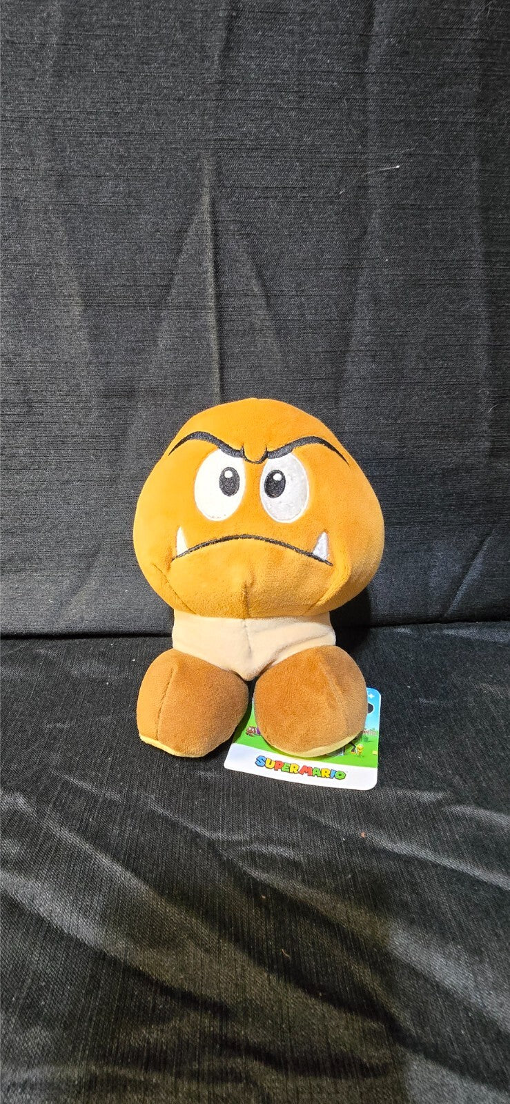 6 NINTENDO SUPER MARIO BROS PLUSHIES Mario, Luigi, Toad, Coinbox, Goomba, Yoshi