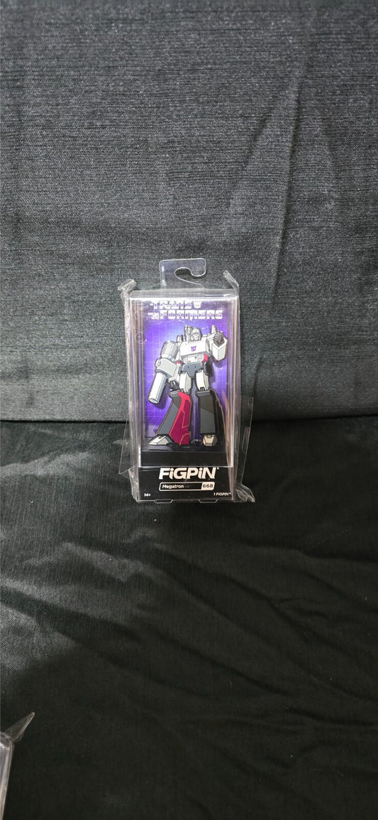 FiGPiN Megatron #668 Transformers Factory Sealed