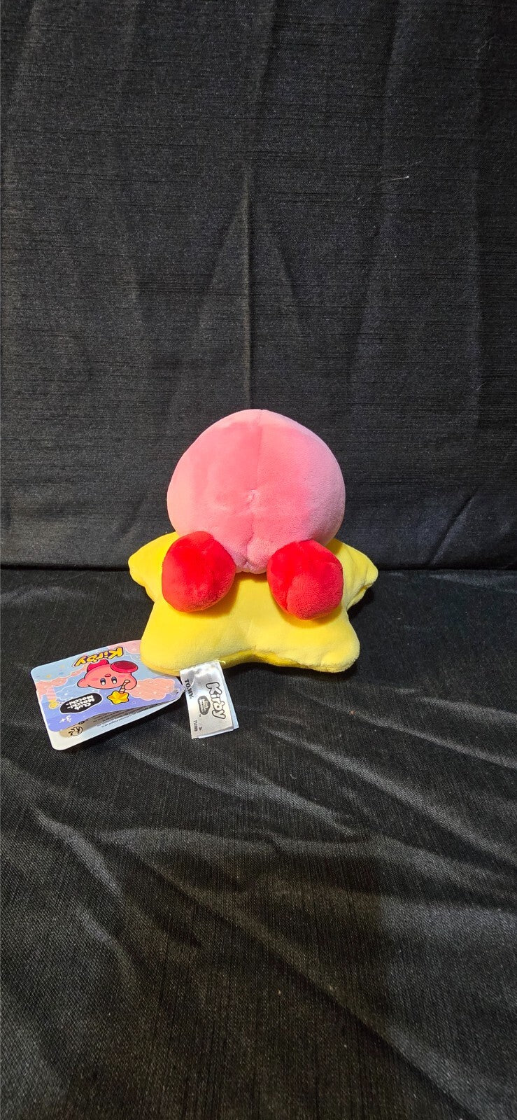 Tomy Nintendo Club Mocchi Mocchi Warpstar Kirby Junior Stuffed 6" Soft Plush Toy