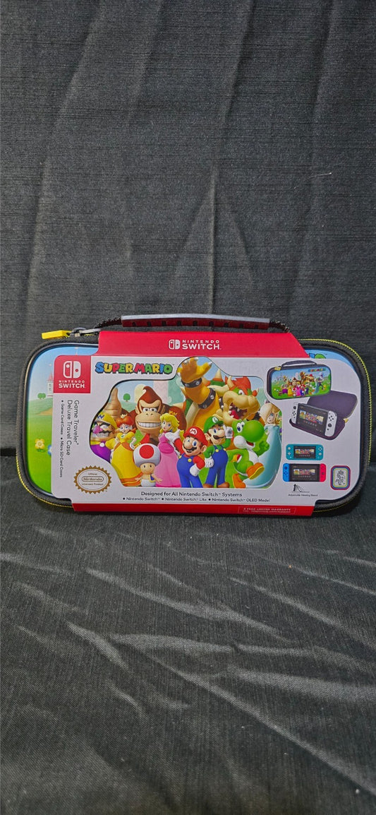 Nintendo Switch Super Mario Game Traveler Deluxe Travel Carrying Case