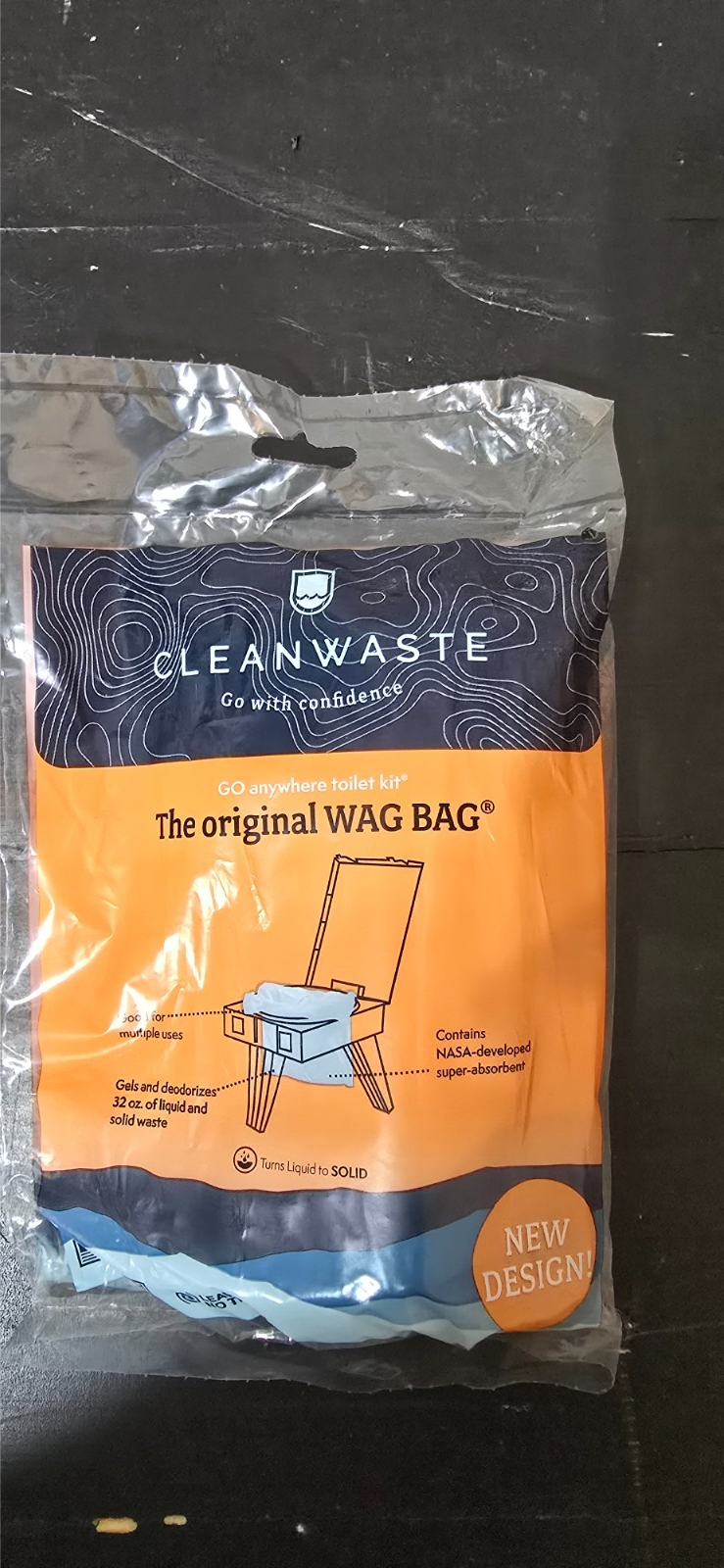 Cleanwaste The Original WAG BAG - 130 Bags  ( GREAT VALUE ) !!!!