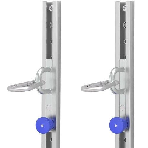 2 PCS Resistance Bands Wall Anchor Exercise Equipment Platform Base
