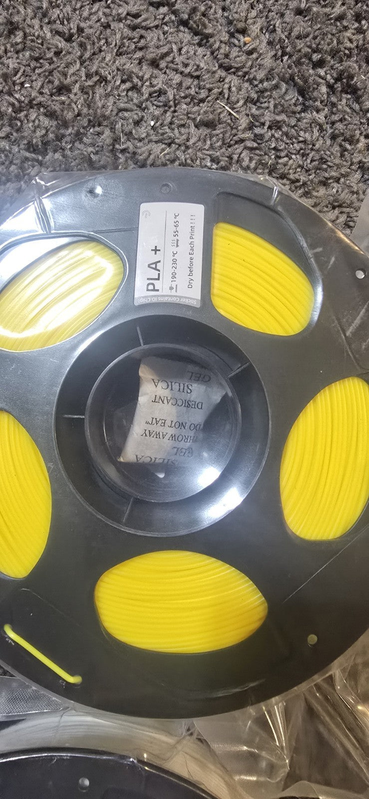 3 Brand New Anycubic 1.75 White/Yellow/Red