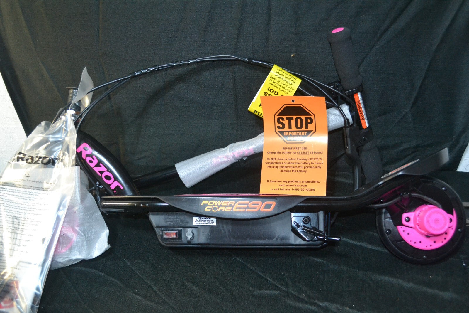 Razor Power Core E90 Electric Scooter - Pink (13111493)