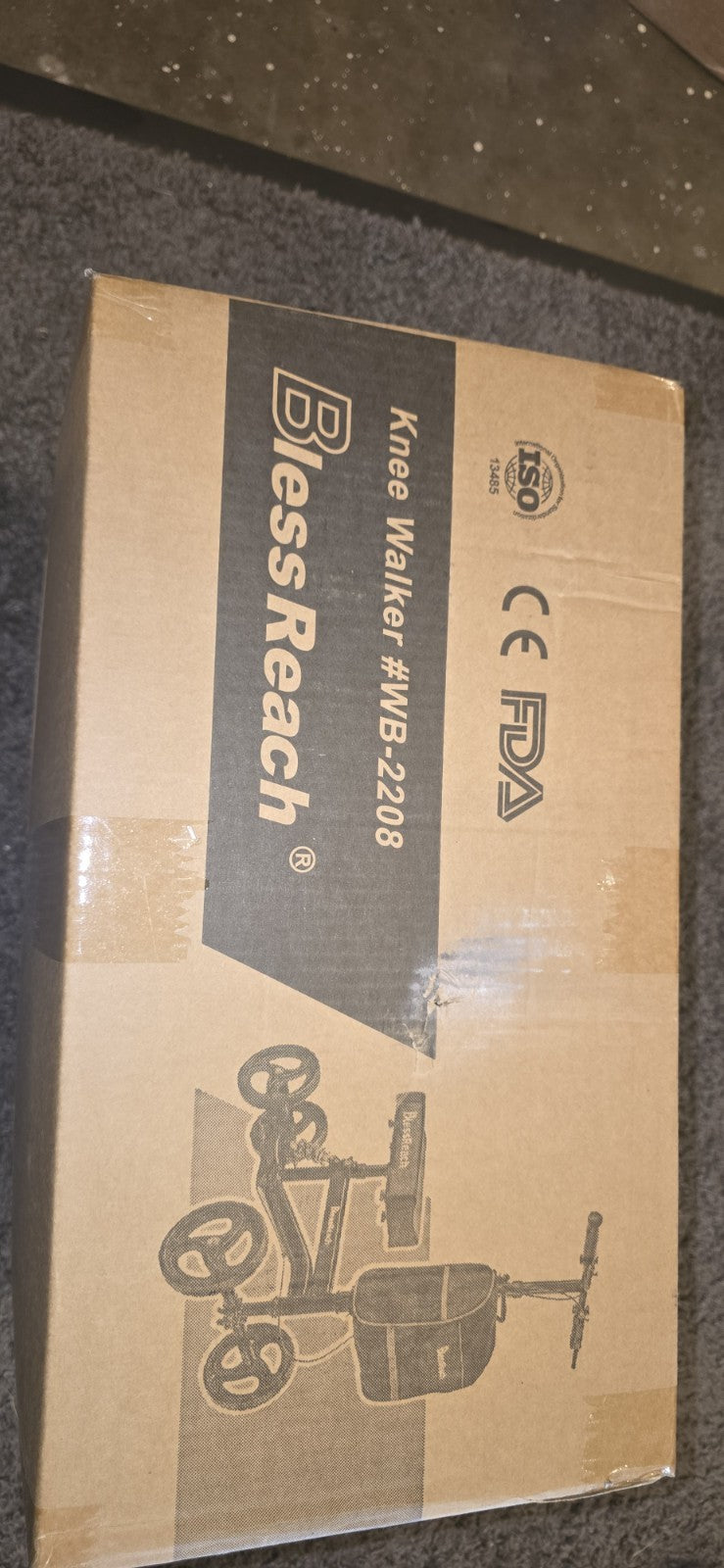 Bless Reach Knee Walker / Scooter WB-2208-T New In Box