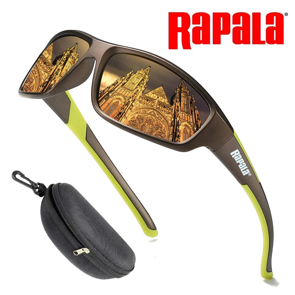 Original Rapala Fishing Glasses Outdoor Mountaineering Anti-ultraviolet Classic Polarized Sunglasses Riding Driving Sunglasses