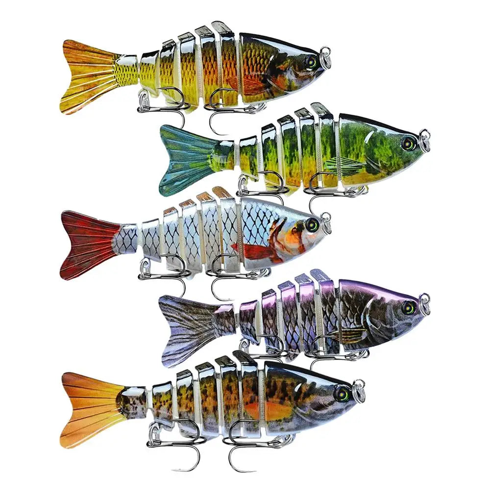 4PCS Robotic Swimming Lures Auto Electric Fishing Bait Kit Creative Fishing Accessory For All Kinds Of Fishing Waters
