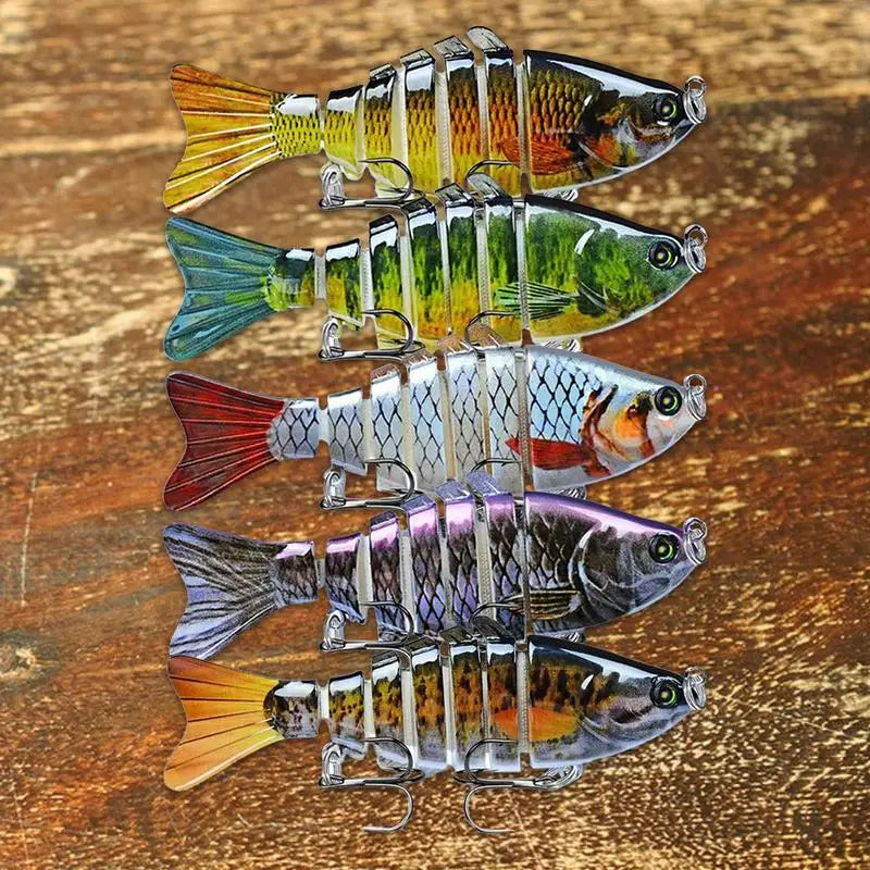 4PCS Robotic Swimming Lures Auto Electric Fishing Bait Kit Creative Fishing Accessory For All Kinds Of Fishing Waters
