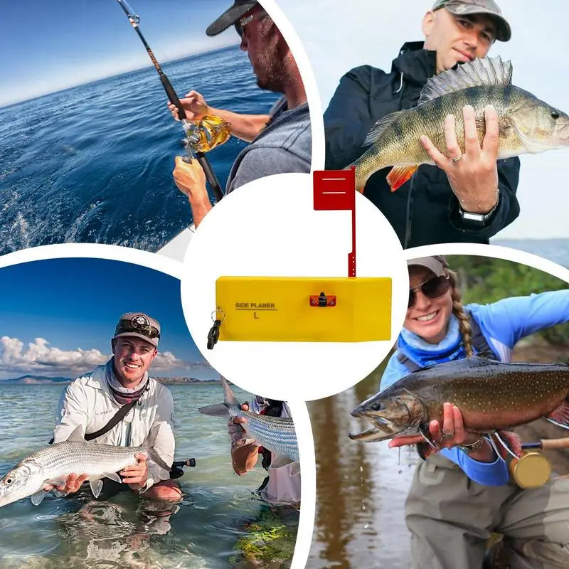 Boat Fishing Side Planer EVA Foam Inset Planer Board Trolling Board Planer Fishing Tools For Fishing Trolling Diving Board